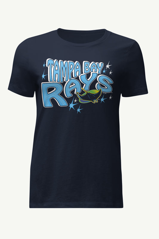 Starter Great Value / WOMENS TAMPA BAY RAYS FIREWORKS T SHIRT