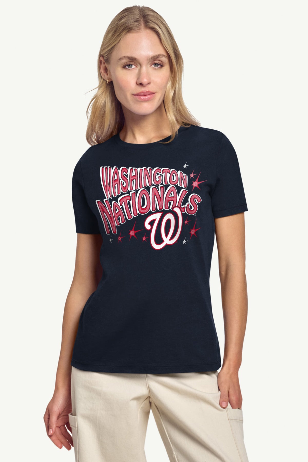 Starter Best Price / WOMENS WASHINGTON NATIONALS FIREWORKS T SHIRT