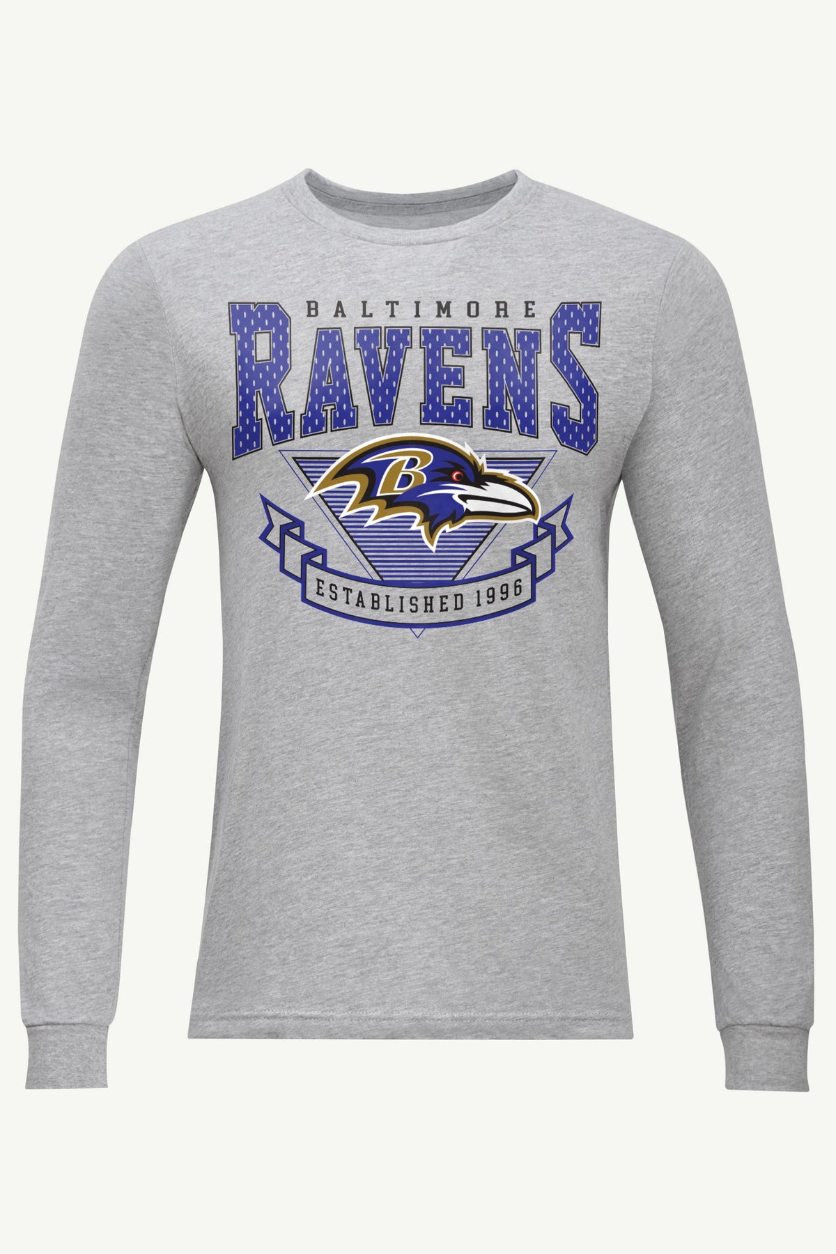Starter Quality / MENS BALTIMORE RAVENS 80's INSPIRED LONG SLEEVE T SHIRT