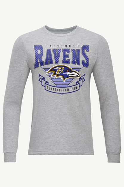 Starter Quality / MENS BALTIMORE RAVENS 80's INSPIRED LONG SLEEVE T SHIRT