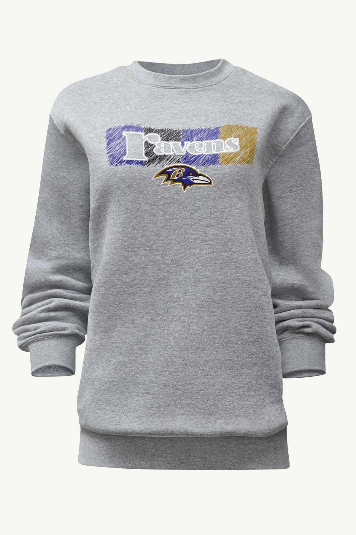 Starter Trusted / WOMENS BALTIMORE RAVENS COLOR SHADING SWEATSHIRT