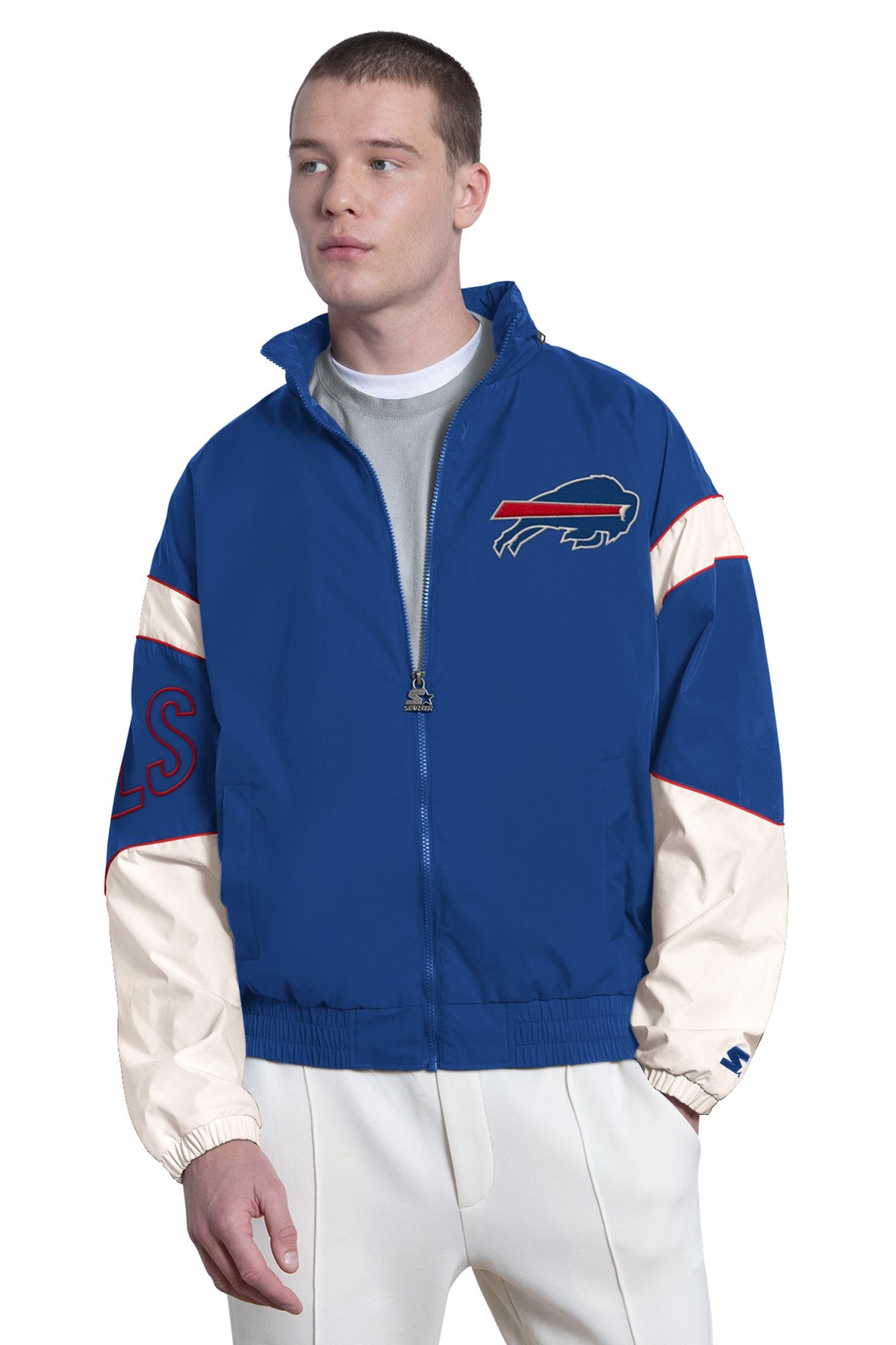 Starter Great Value / MENS BUFFALO BILLS THE GUST FULL ZIP JACKET