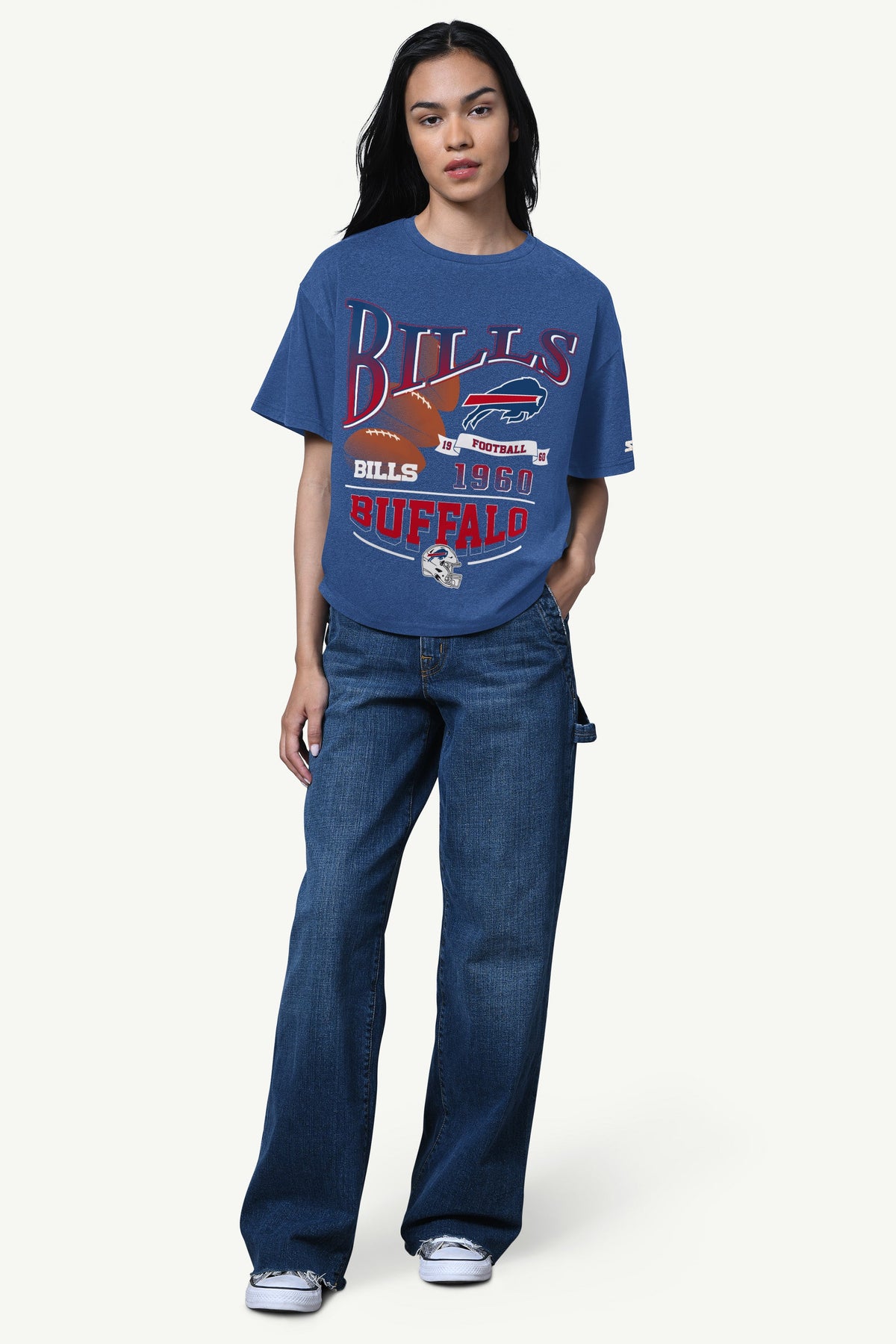 Starter Best Price / WOMENS BUFFALO BILLS HALL OF FAME T SHIRT