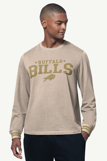 Starter Best Seller / MENS BUFFALO BILLS FIELD LONG SLEEVE T SHIRT