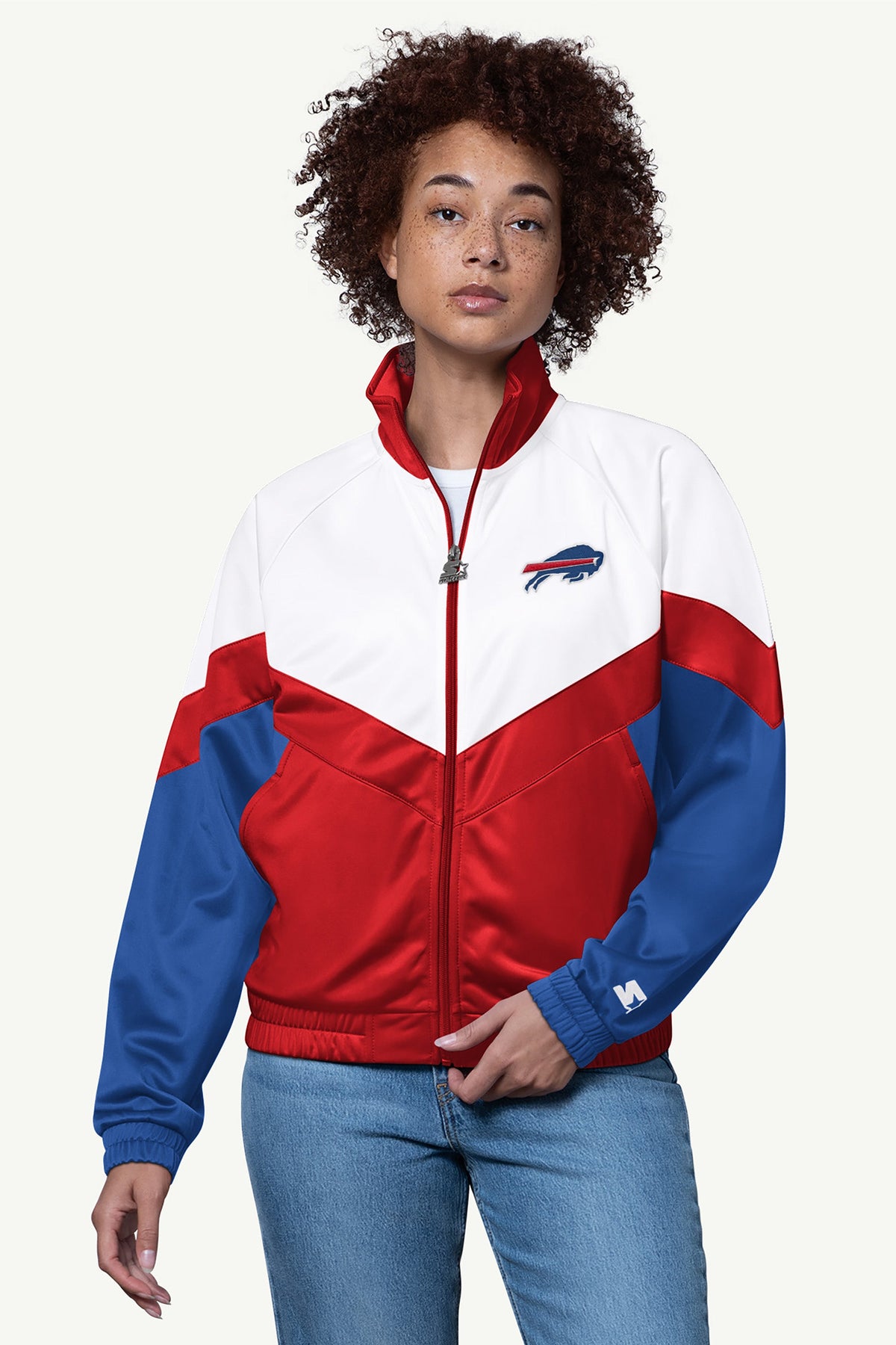 Starter Customer Favorite / WOMENS BUFFALO BILLS TEAMWORK TRACK JACKET