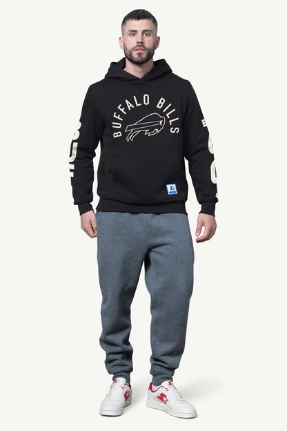 Starter Discount / MENS BUFFALO BILLS HANDOFF FLEECE HOODIE