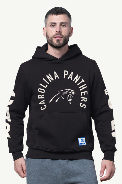 Starter Signature / MENS CAROLINA PANTHERS HANDOFF FLEECE HOODIE