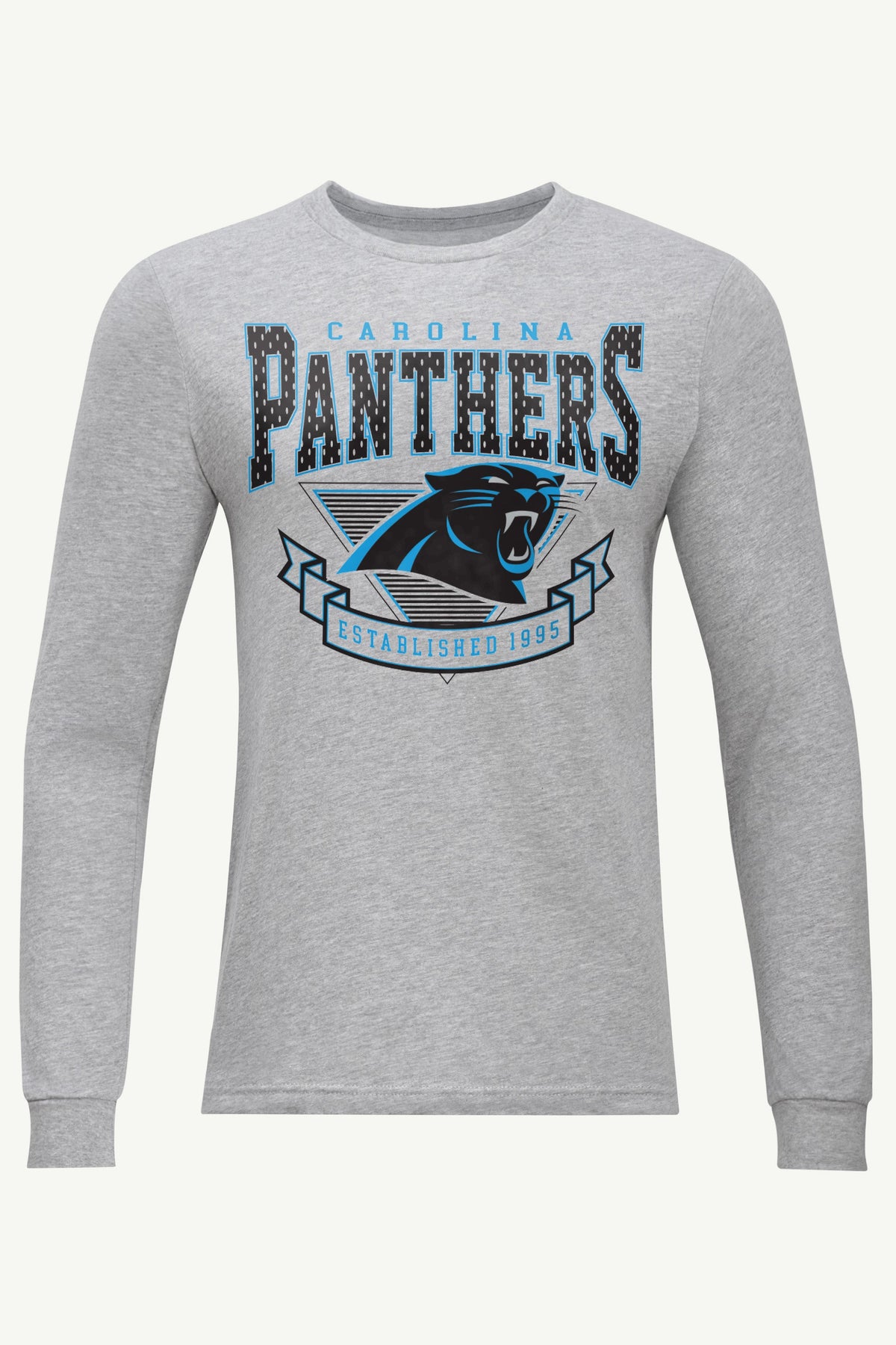 Starter New / MENS CAROLINA PANTHERS 80's INSPIRED LONG SLEEVE T SHIRT