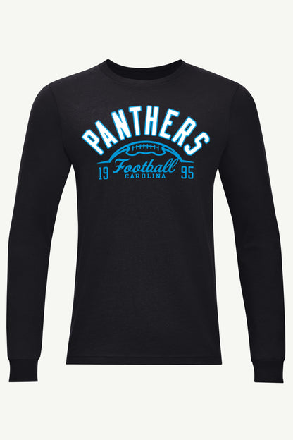 Starter Essential / MENS CAROLINA PANTHERS HALF BALL LONG SLEEVE T SHIRT