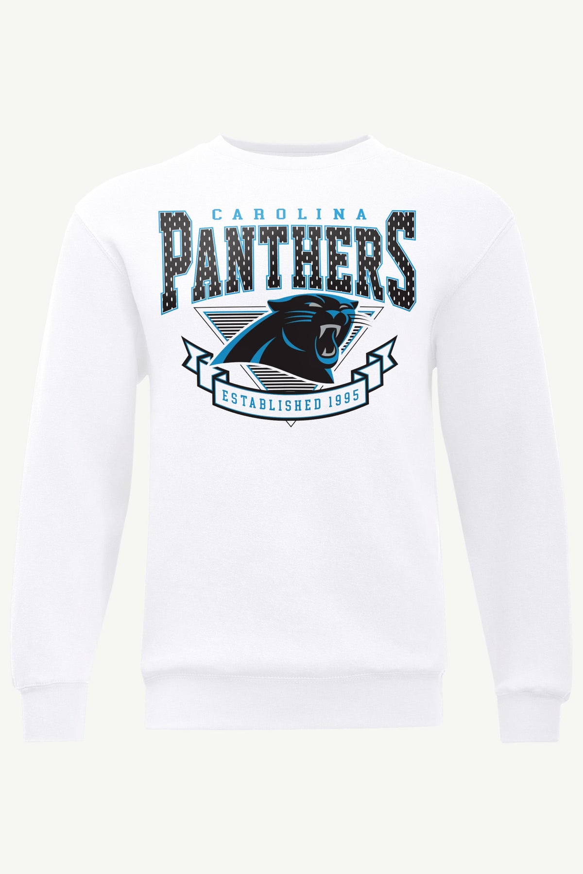 Starter Premium / MENS CAROLINA PANTHERS 80's INSPIRED SWEATSHIRT