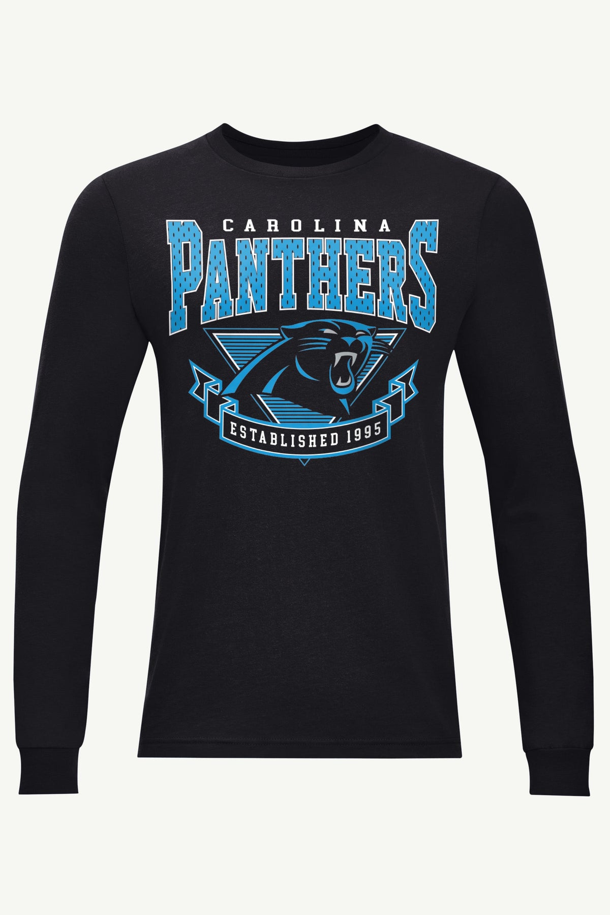 Starter Customer Favorite / MENS CAROLINA PANTHERS 80's INSPIRED LONG SLEEVE T SHIRT