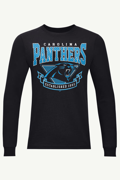 Starter Customer Favorite / MENS CAROLINA PANTHERS 80's INSPIRED LONG SLEEVE T SHIRT