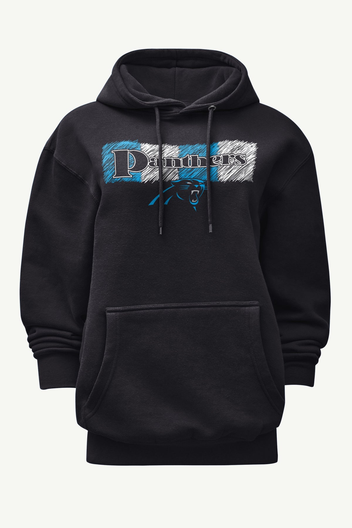 Starter Quality / WOMENS CAROLINA PANTHERS COLOR SHADING HOODIE