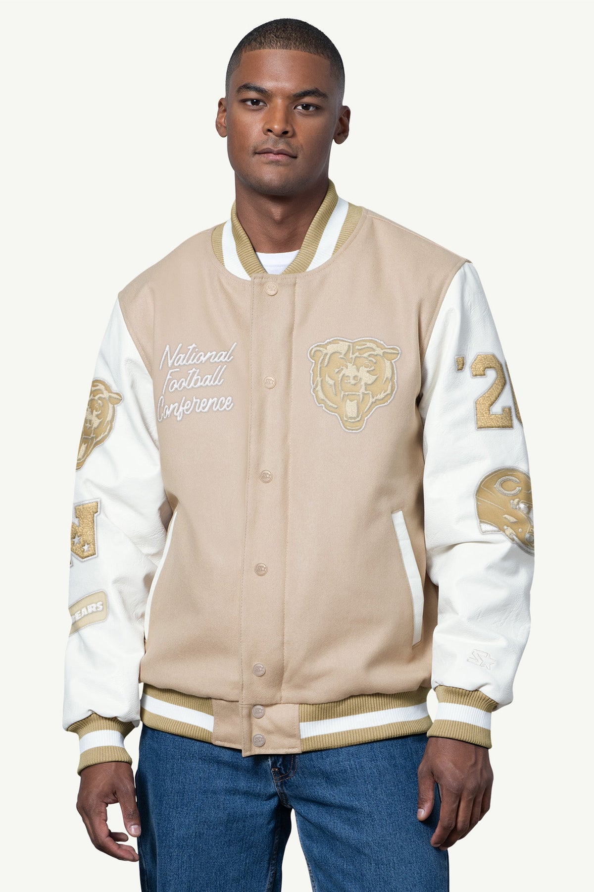 Starter Quality / MENS CHICAGO BEARS VARSITY JACKET