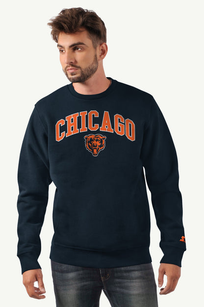 Starter Exclusive / MENS CHICAGO BEARS PULLOVER SWEATSHIRT