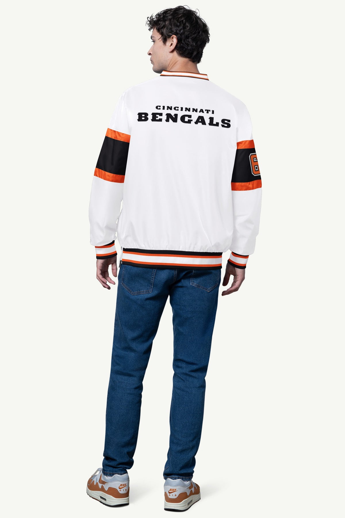 Starter Trusted / MENS CINCINNATI BENGALS SIGNAL COLLAR PULLOVER