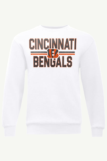 Starter Hot Sale / MENS CINCINNATI BENGALS MESH LOOK SWEATSHIRT