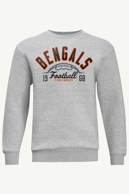 Starter Best Seller / MENS CINCINATTI BENGALS HALF BALL SWEATSHIRT