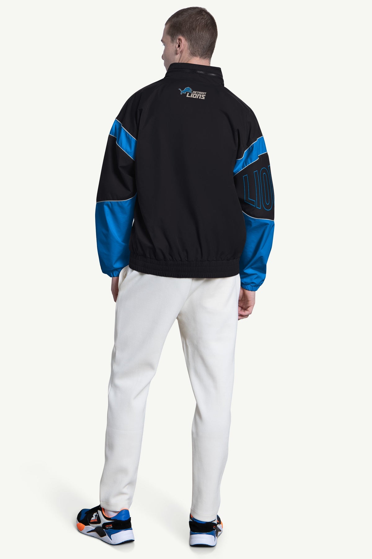 Starter Exclusive / MENS DETROIT LIONS THE GUST FULL ZIP JACKET