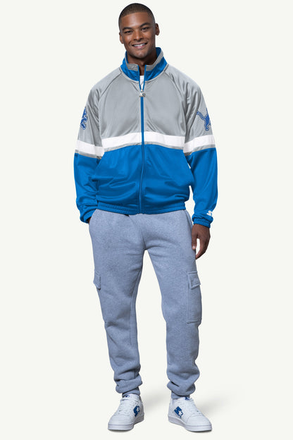 Starter Everyday / MENS DETROIT LIONS VETERAN TRACK JACKET