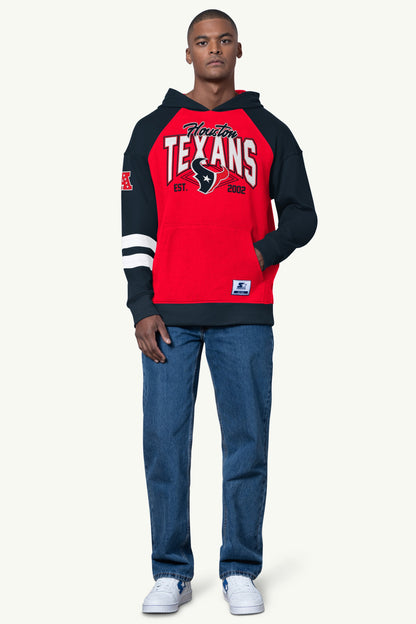Starter Trusted / MENS HOUSTON TEXANS INTERCEPTION COLORBLOCK HOODIE