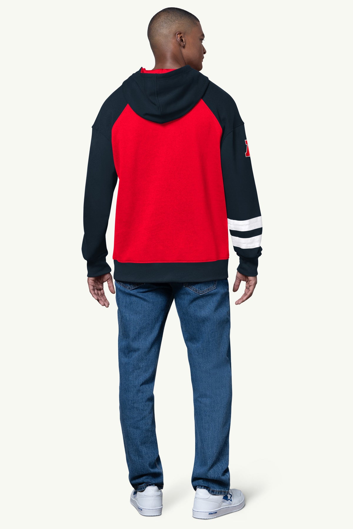 Starter Trusted / MENS HOUSTON TEXANS INTERCEPTION COLORBLOCK HOODIE