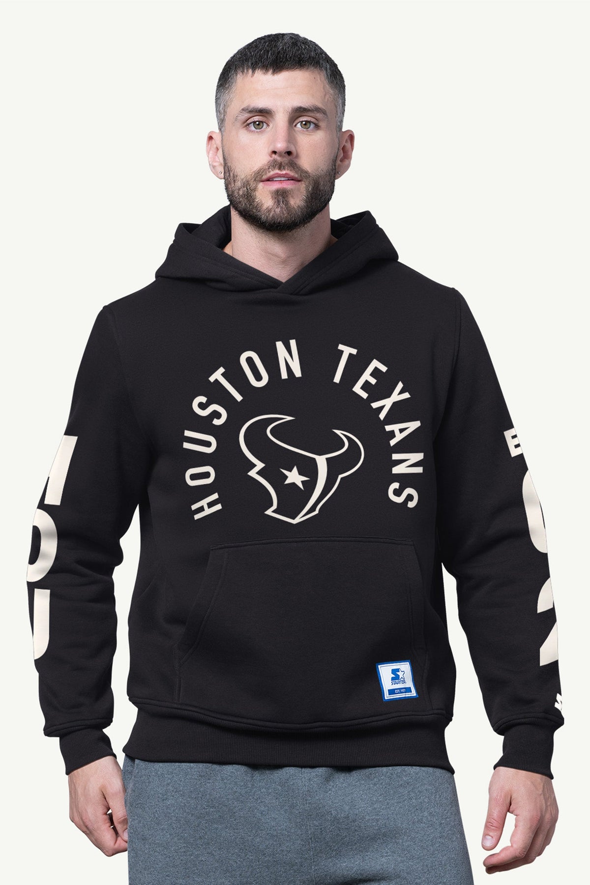 Starter Special Offer / MENS HOUSTON TEXANS HANDOFF FLEECE HOODIE