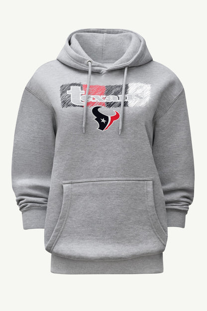Starter Exclusive / WOMENS HOUSTON TEXANS COLOR SHADING HOODIE