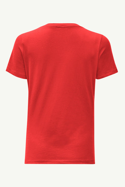 Starter Best Seller / WOMENS HOUSTON TEXANS COLOR SHADING V-NECK T SHIRT
