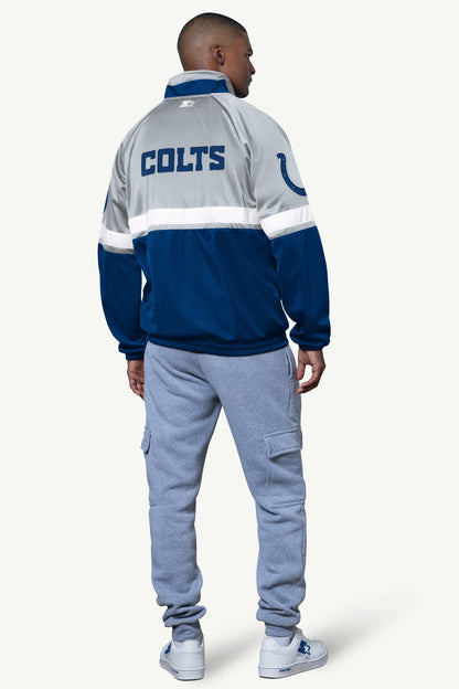 Starter Signature / MENS INDIANAPOLIS COLTS VETERAN TRACK JACKET