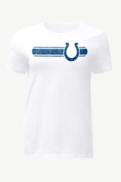 Starter Smart Buy / WOMENS INDIANAPOLIS COLTS STRIPE T SHIRT