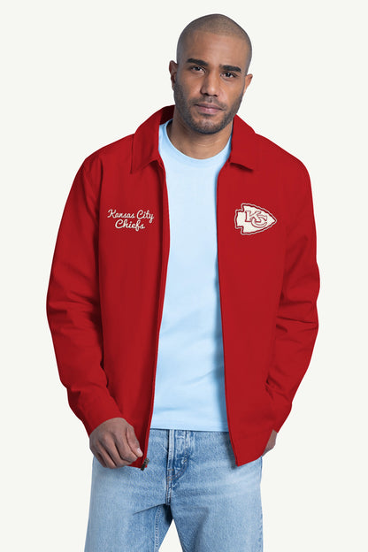 Starter Trusted / MENS KANSAS CITY CHIEFS FRANCHISE FULL ZIP JACKET