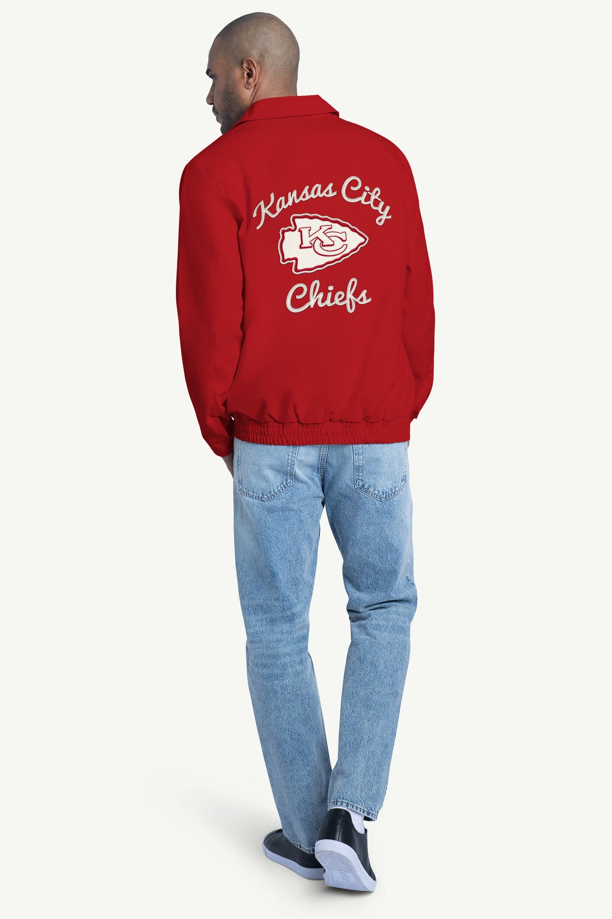 Starter Trusted / MENS KANSAS CITY CHIEFS FRANCHISE FULL ZIP JACKET