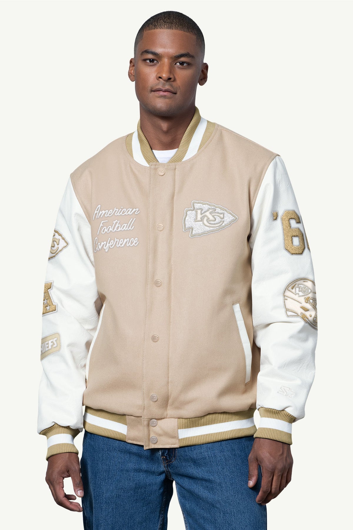 Starter Customer Favorite / MENS KANSAS CITY CHIEFS VARSITY JACKET
