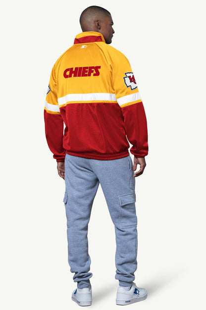 Starter Popular / MENS KANSAS CITY CHIEFS VETERAN TRACK JACKET