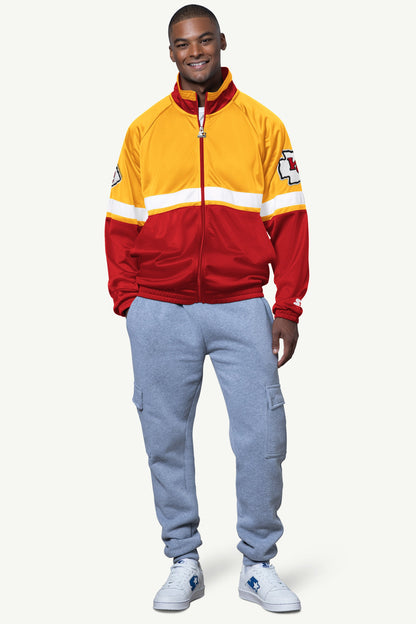 Starter Popular / MENS KANSAS CITY CHIEFS VETERAN TRACK JACKET