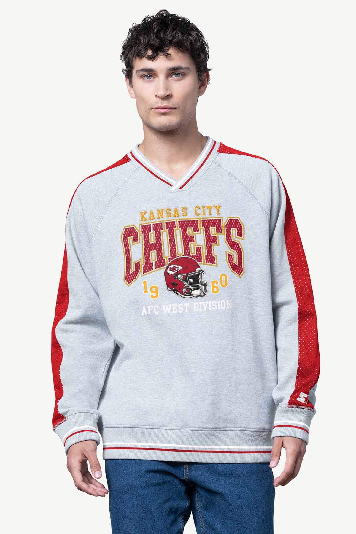 Starter Trusted / MENS KANSAS CITY CHIEFS RUNNER SWEATSHIRT