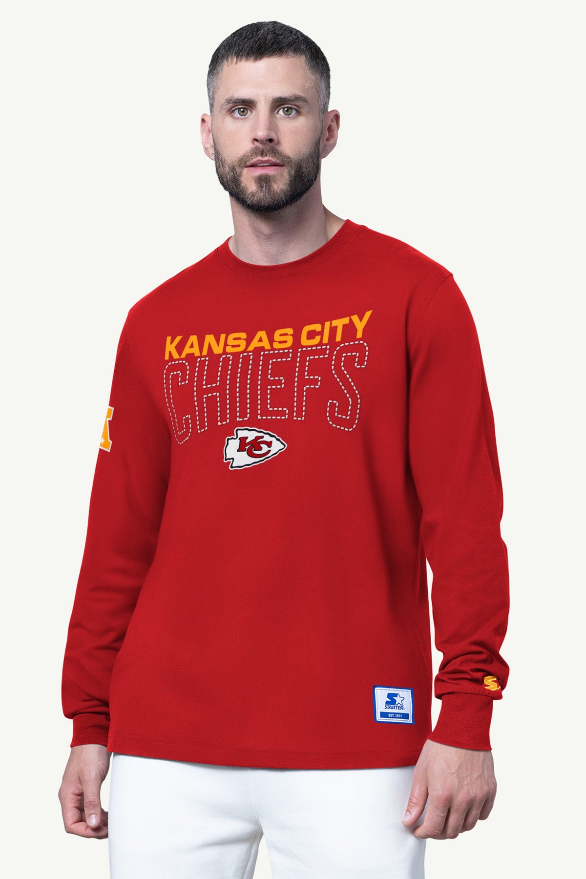 Starter Trusted / MENS KANSAS CITY CHIEFS LONG SLEEVE