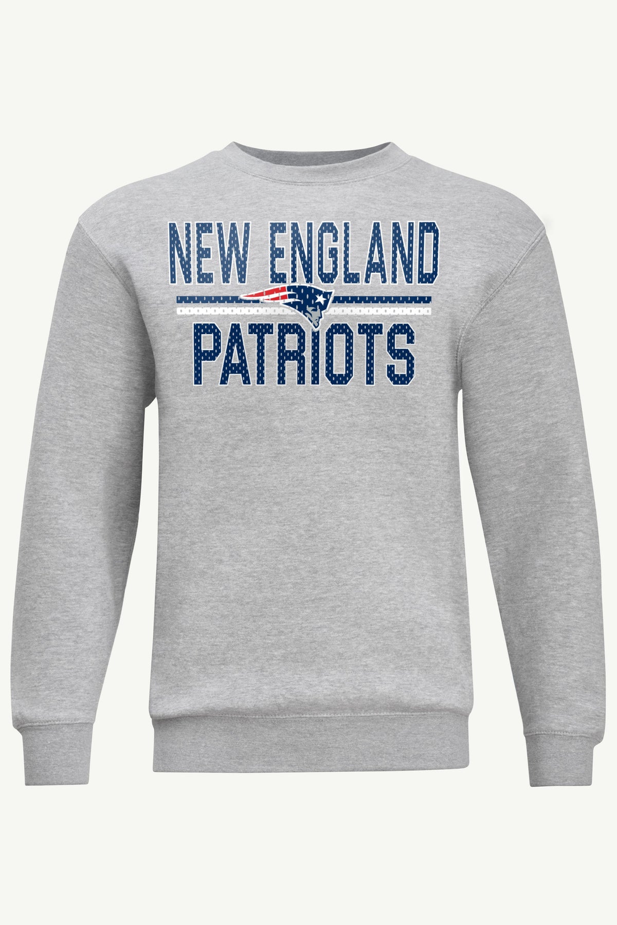 Starter Premium / MENS NEW ENGLAND PATRIOTS MESH LOOK SWEATSHIRT