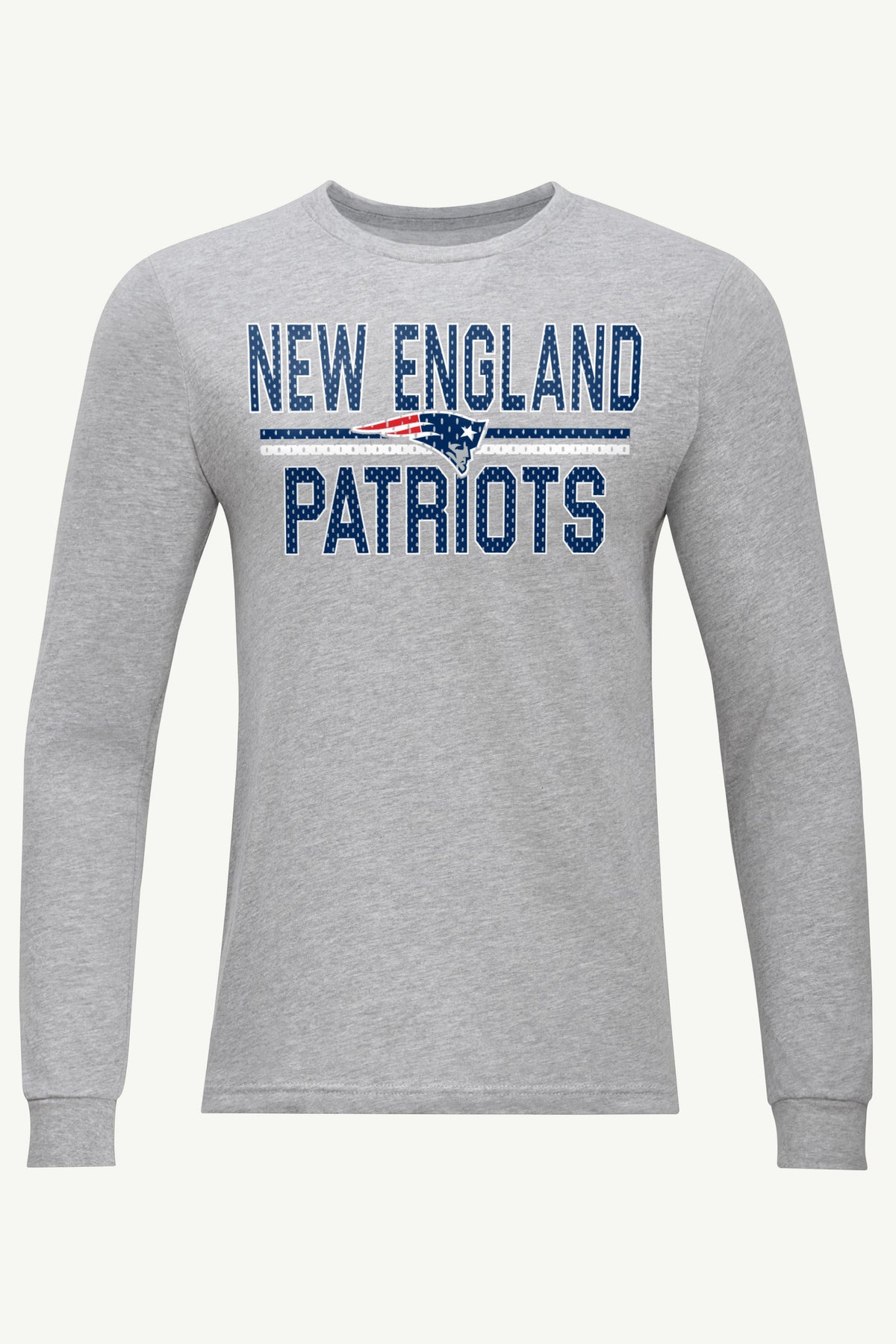 Starter Trusted / MENS NEW ENGLAND PATRIOTS MESH LOOK LONG SLEEVE T SHIRT
