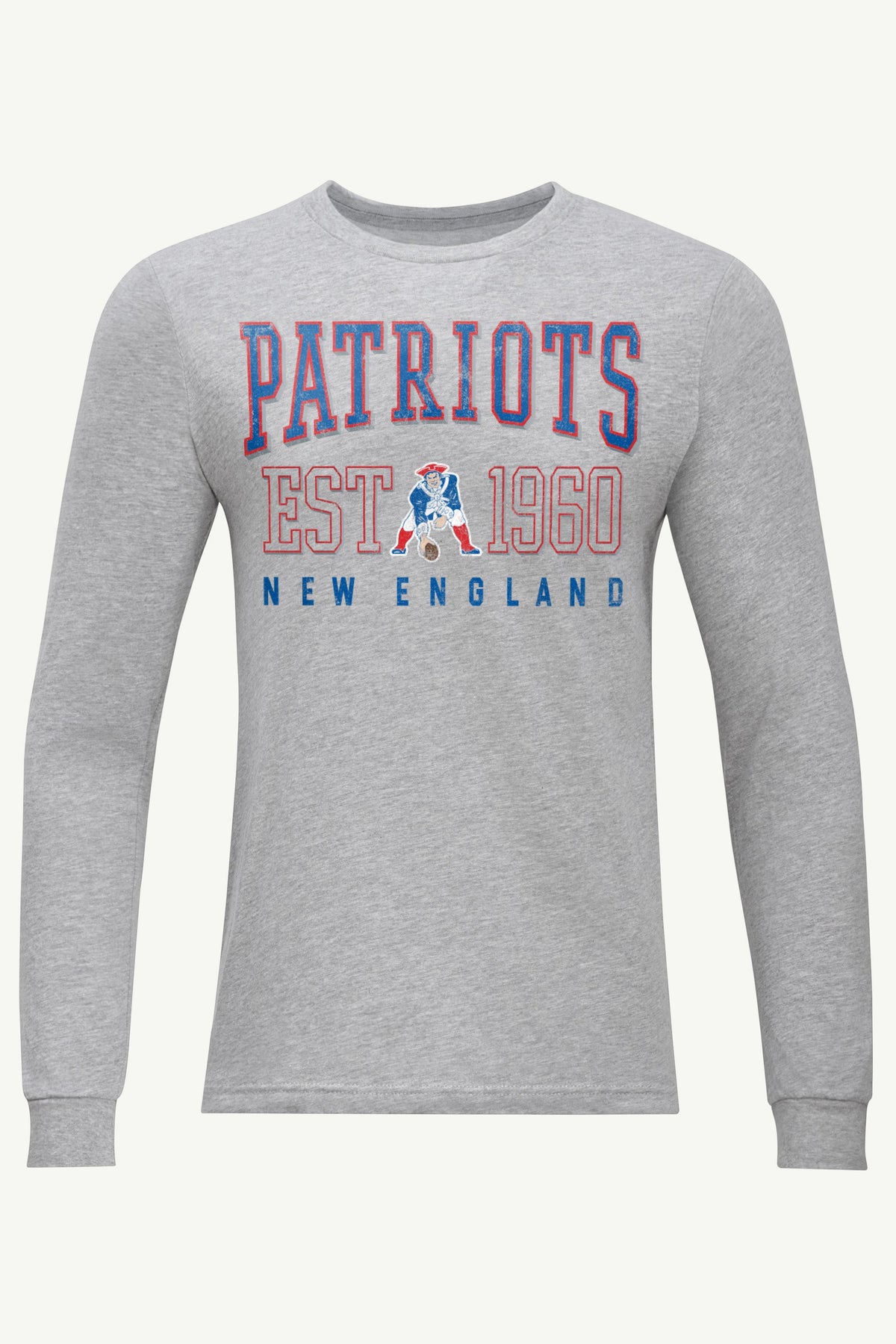 Starter Top Pick / MENS NEW ENGLAND PATRIOTS RETRO LONG SLEEVE T SHIRT