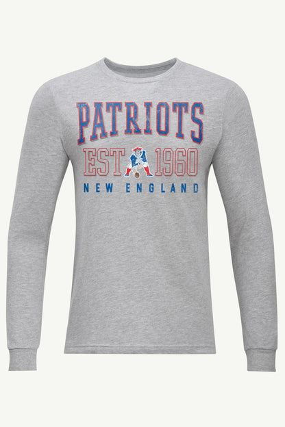Starter Top Pick / MENS NEW ENGLAND PATRIOTS RETRO LONG SLEEVE T SHIRT
