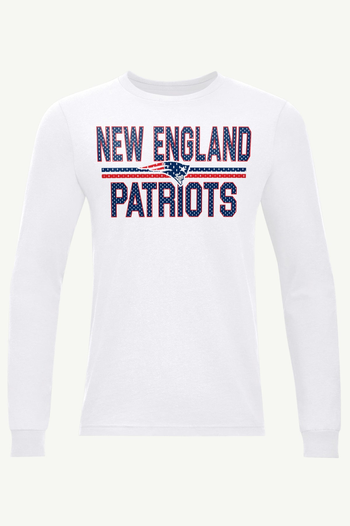 Starter Popular / MENS NEW ENGLAND PATRIOTS MESH LOOK LONG SLEEVE T SHIRT