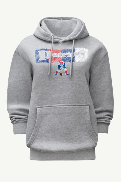 Starter Essential / WOMENS NEW ENGLAND PATRIOTS COLOR SHADING HOODIE