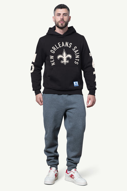 Starter New / MENS NEW ORLEANS SAINTS HANDOFF FLEECE HOODIE