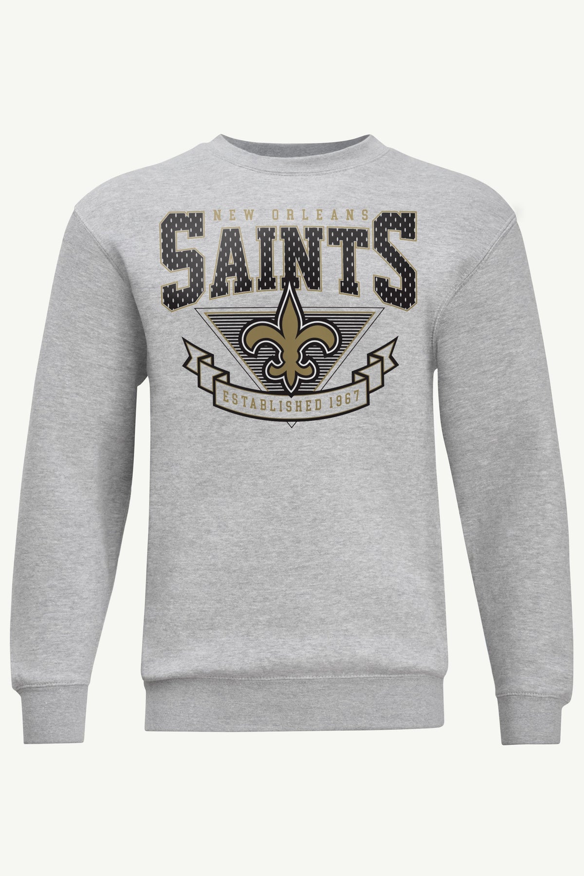 Starter Sale / MENS NEW ORLEANS SAINTS 80's INSPIRED SWEATSHIRT