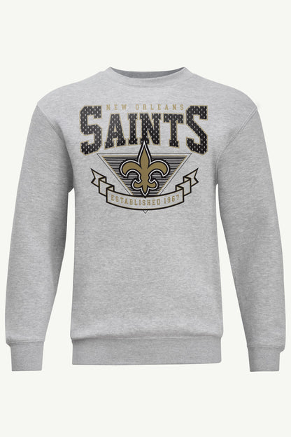 Starter Sale / MENS NEW ORLEANS SAINTS 80's INSPIRED SWEATSHIRT