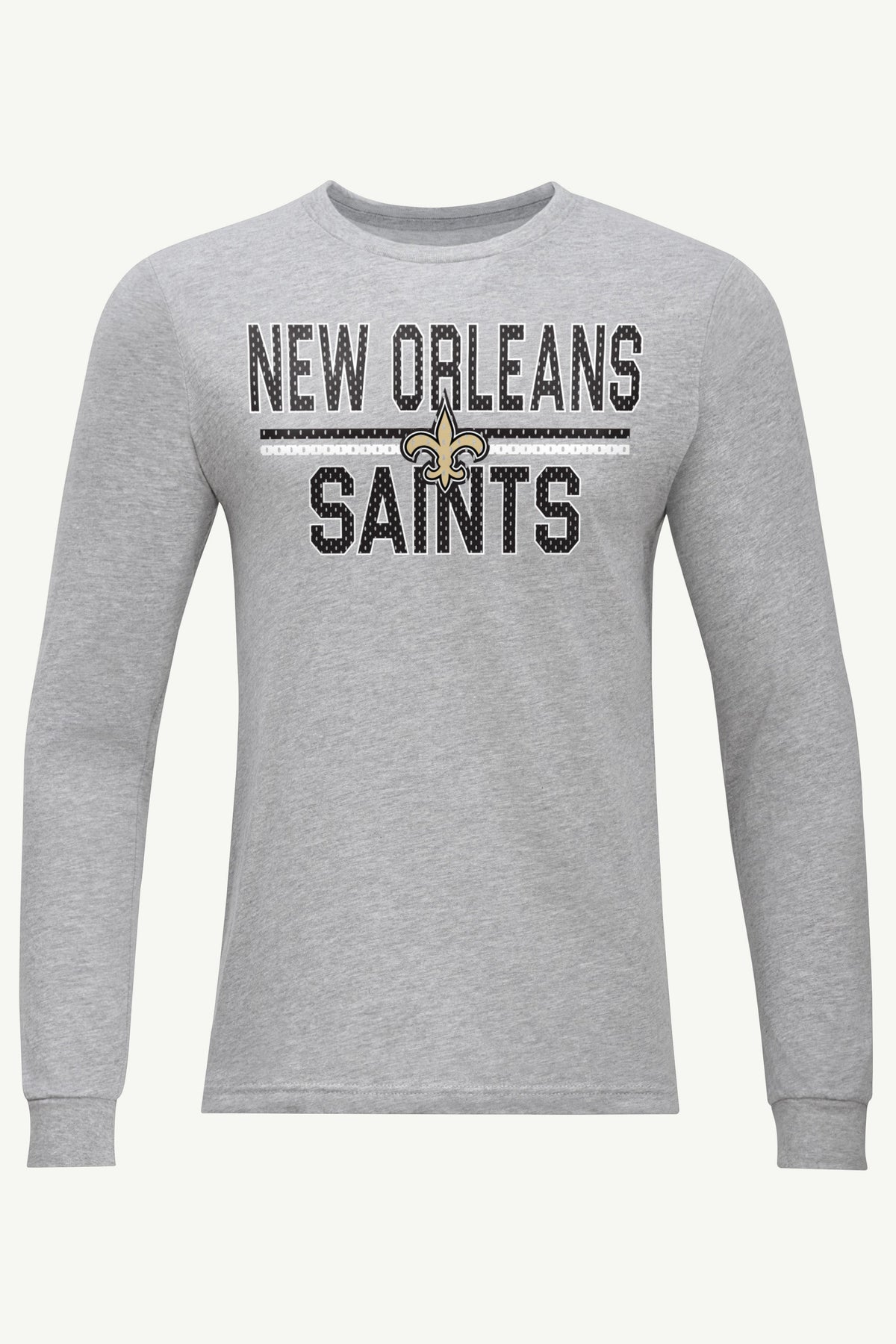 Starter Everyday / MENS NEW ORLEANS SAINTS MESH LOOK LONG SLEEVE T SHIRT