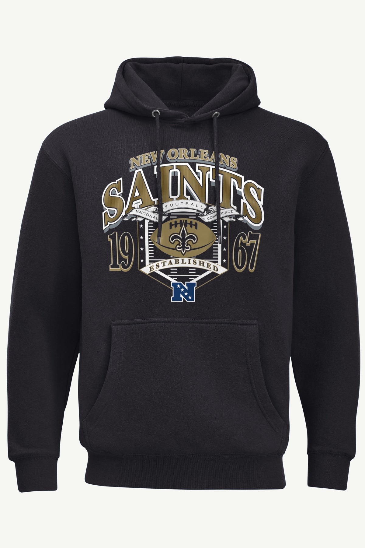 Starter Latest / MENS NEW ORLEANS SAINTS 80s INSPIRED FIELD HOODIE