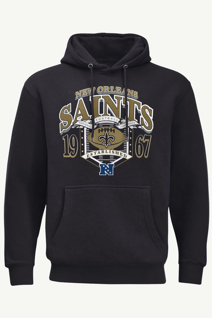 Starter Latest / MENS NEW ORLEANS SAINTS 80s INSPIRED FIELD HOODIE